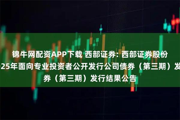 锦牛网配资APP下载 西部证券: 西部证券股份有限公司2025年面向专业投资者公开发行公司债券（第三期）发行结果公告
